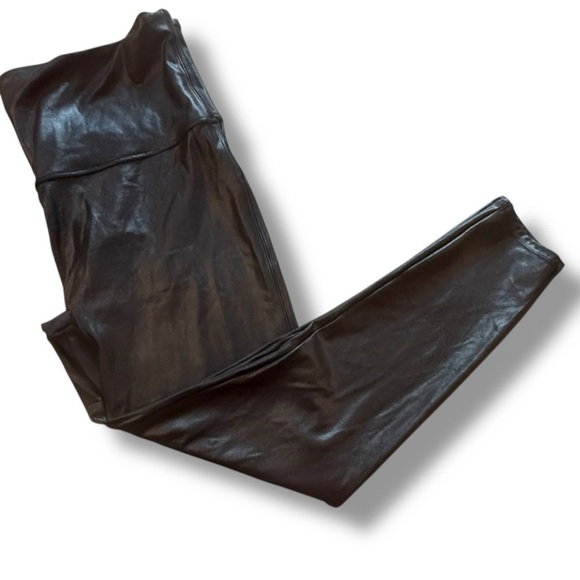 SPANX Faux Leather Leggings - Black 3X - Picture 12 of 13